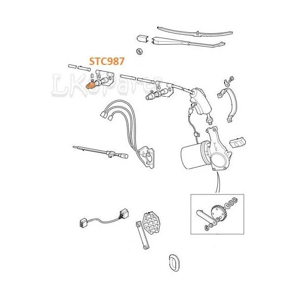 OEM Wiper Arm Adapter STC987 Series Defender - Image 2